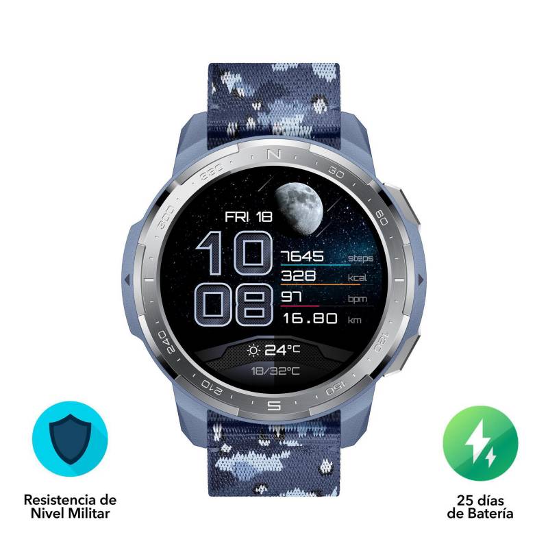  - Smartwatch Honor watch GS PRO azul.