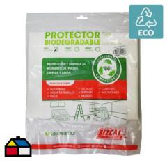 LIZCAL - Protector Plásticos Bio-compostable 2,5m x 2m. Total 5 m2