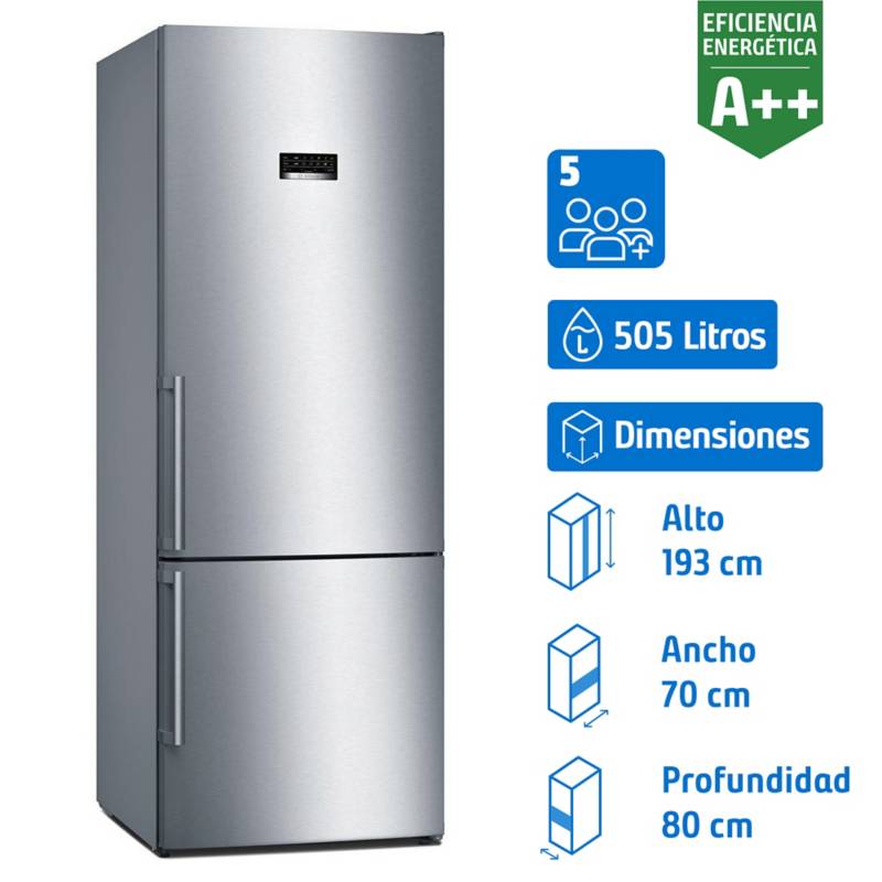 BOSCH - Refrigerador NF bottom 505 litros