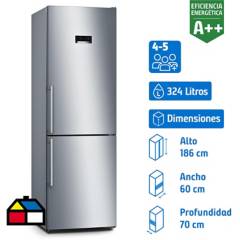 BOSCH - Refrigerador Nf bottom 324 litros