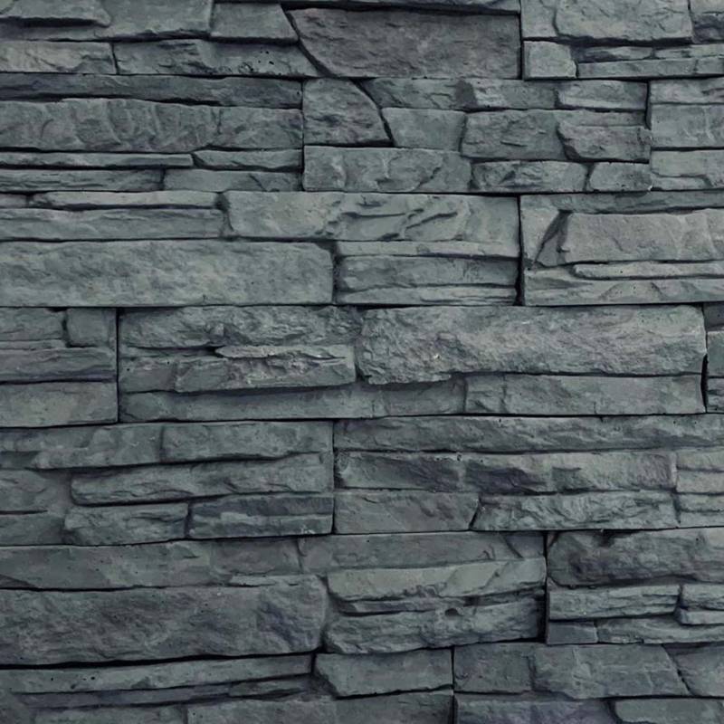 AREIA - Piedra Reconstituida Tungurahua color Negra 0,25 m2