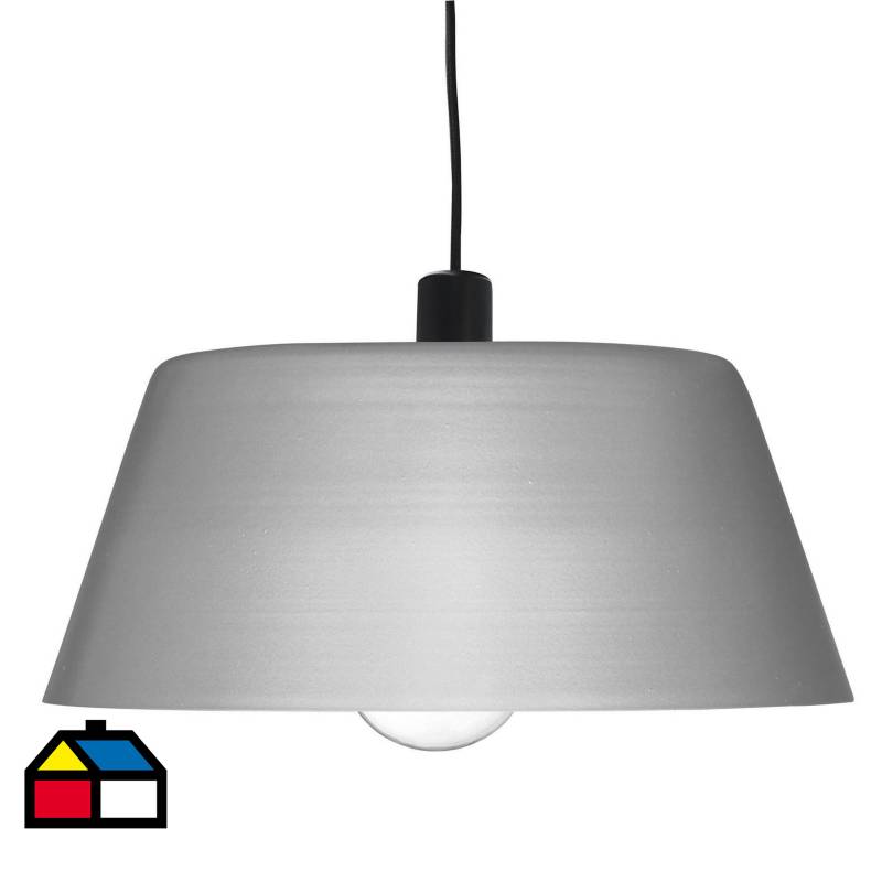 CONCEPT LIGHTING - Lámpara de colgar Noa gris E27