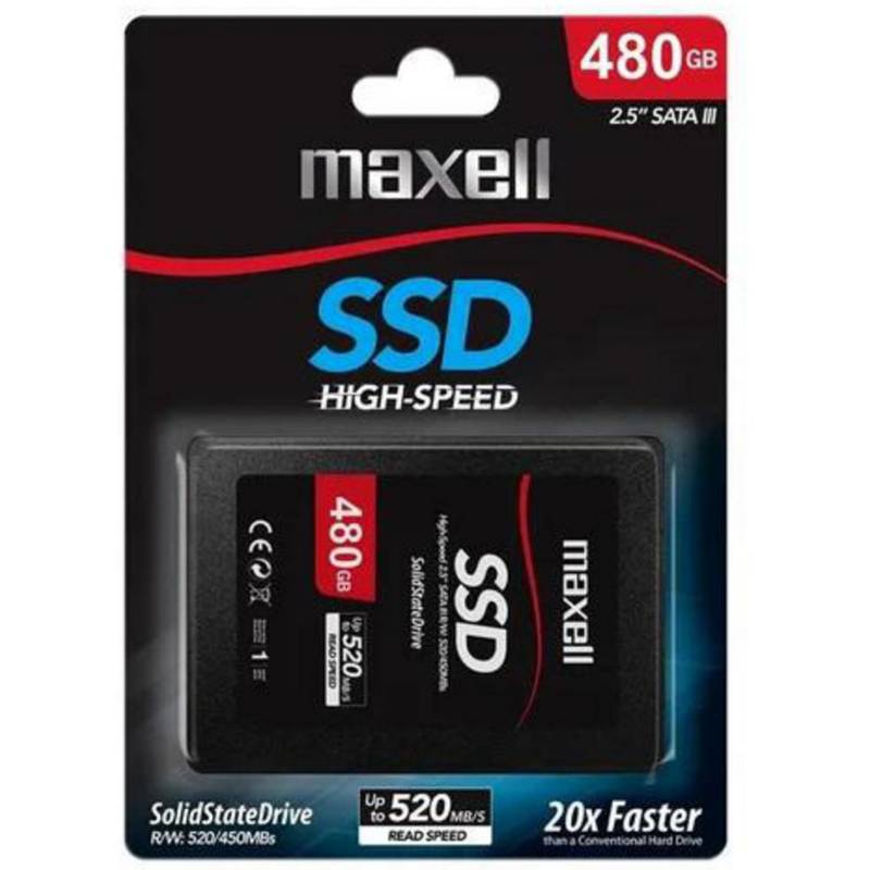 MAXELL - Disco SSD 480 GB SATA