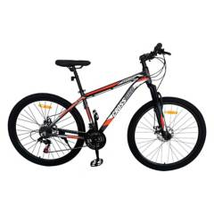 ASIAMERICA - Bicicleta de Montaña Rock 26" 99x64x178 cm Rojo