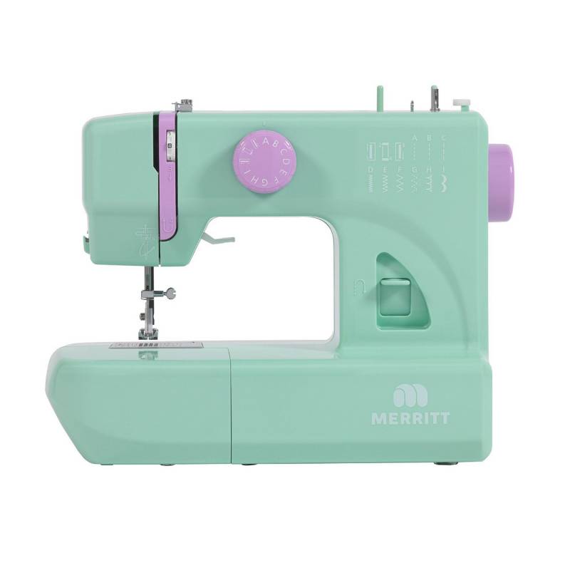 MERRITT - Máquina de coser ME 6 verde agua