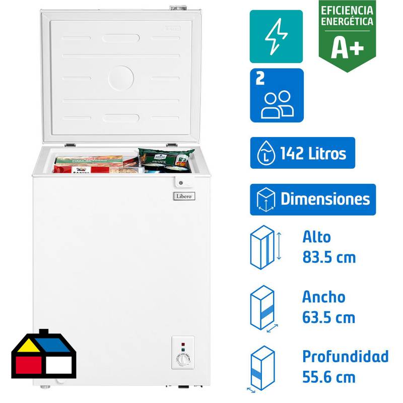 LIBERO - Freezer horizontal 142L