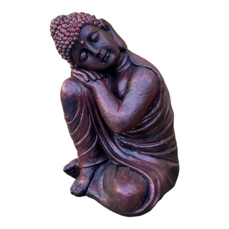 SAT NAM INSPIRES - Buda durmiente 50x30x30 cm cobre