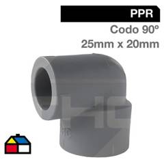 THC - Codo 25 x 20 mm PP-RCT.