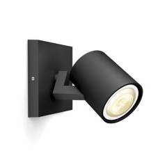 HB LEDS - Foco Spotlight Sobrepuesto Cielo/Muro 1*GU10 Negro