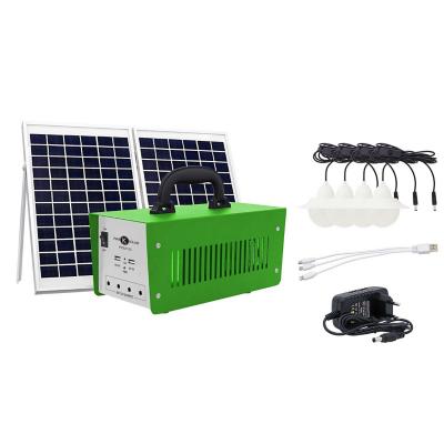 Kit de energía solar 220 V / 100 W.