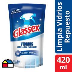GLASSEX - Limpia vidrios 420 ml.