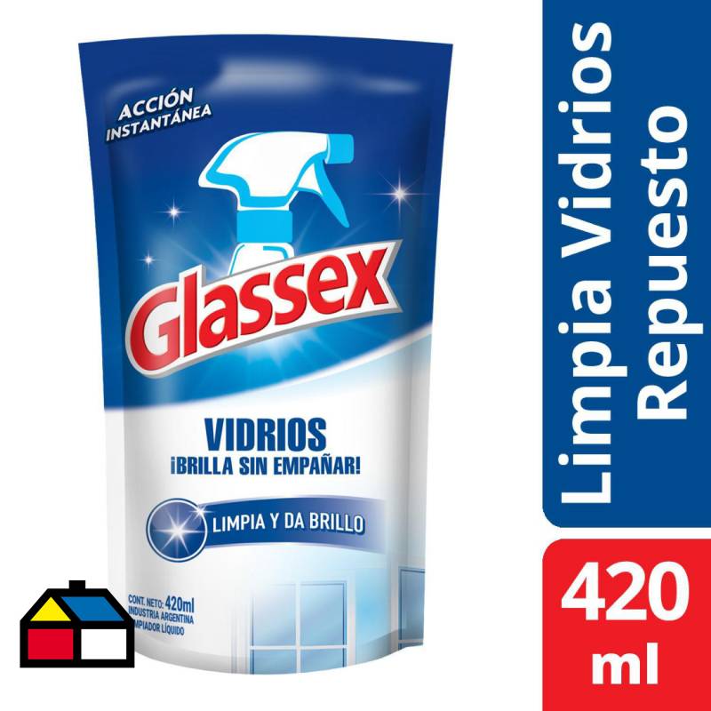 GLASSEX - Limpia vidrios 420 ml