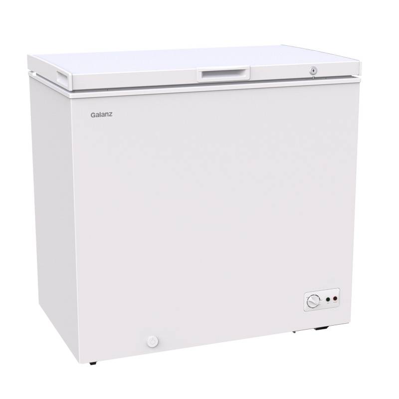 GALANZ - Freezer horizontal 206 litros blanco