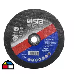 RASTA - Disco de corte metal 9" óxido de aluminio