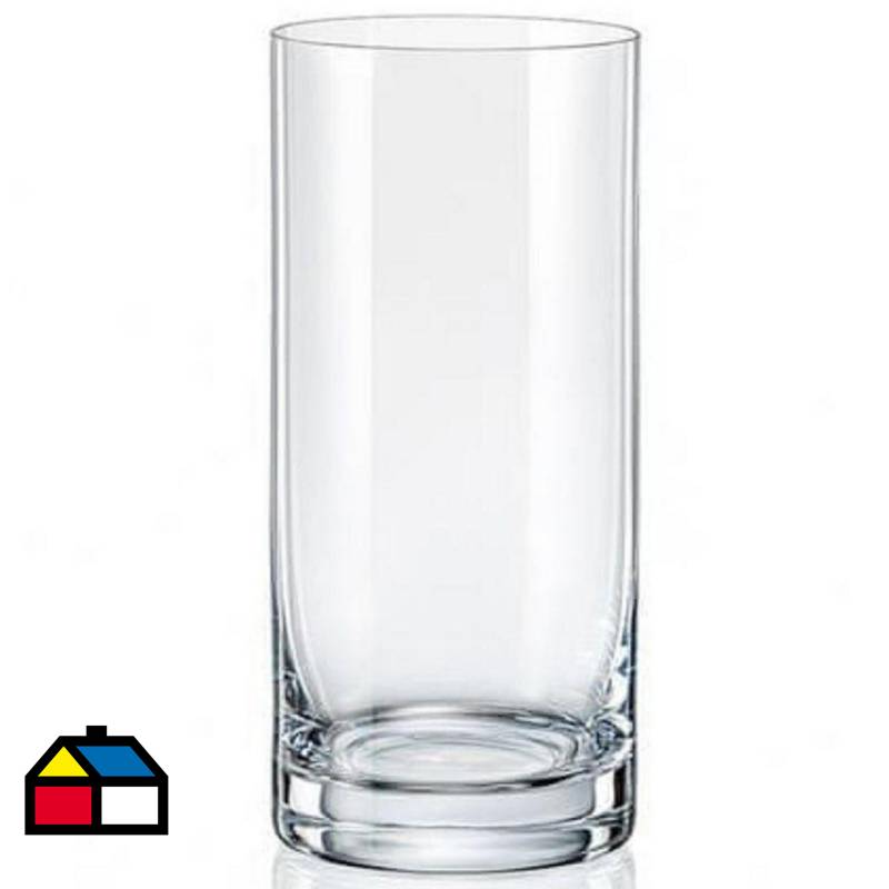 BOHEMIA - Set 6 vasos cristal 470 ml transparente
