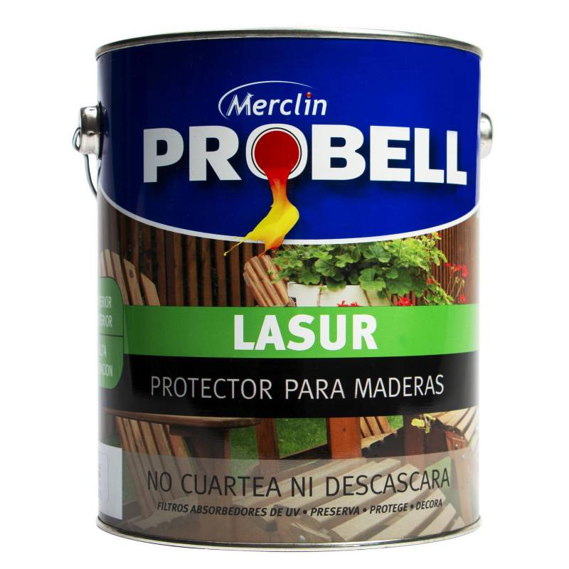  - Protector madera Probell Lasur 4l natural brillante