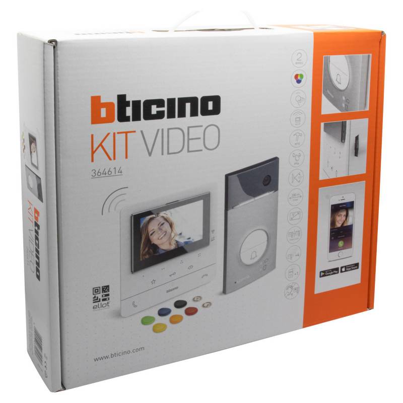 BTICINO - Kit videocitofono inteligente conectado classe100x bticino.