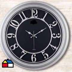 ZAGORA - Reloj elegante plata 48 cm