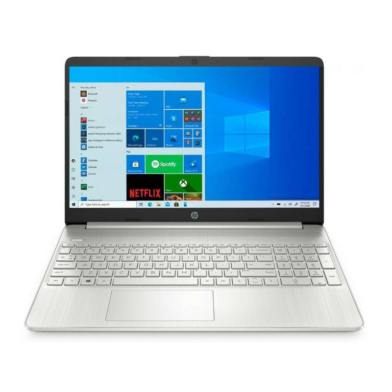 HP - Notebook HP 15-EF2127WM/15,6"FHD/Ryzen 5-5500/8GBRAM/256GB SSD/Silver/Windows 10Home/Teclado inglés.