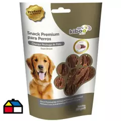 KIBOO PET_MC - Snack perro charqui pechuga de pato 100 gr
