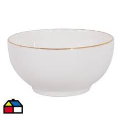 HALLEN - Bowl 15 cm blanco porcelana