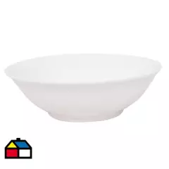 HALLEN - Ensaladera 22.5 cm blanca porcelana