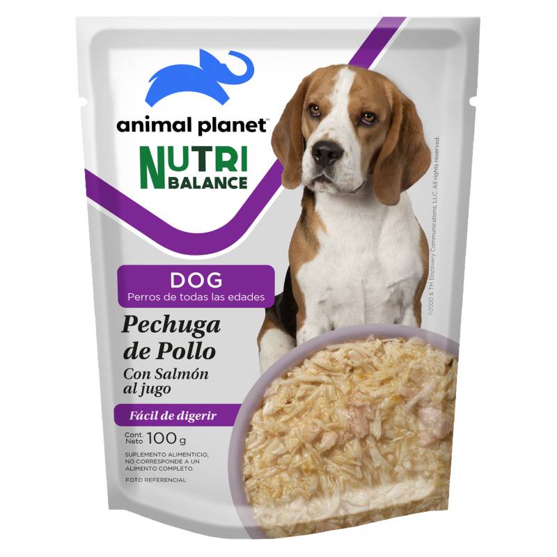 ANIMAL PLANET - Alimento húmedo para perro 100 gr pollo