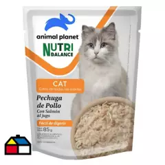 ANIMAL PLANET - Alimento húmedo para gato 85 gr pollo salmon