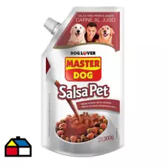 MASTER DOG - Salsa para perro carne al jugo 300gr