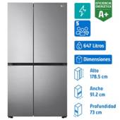 LG - Refrigerador side by side 647 litros
