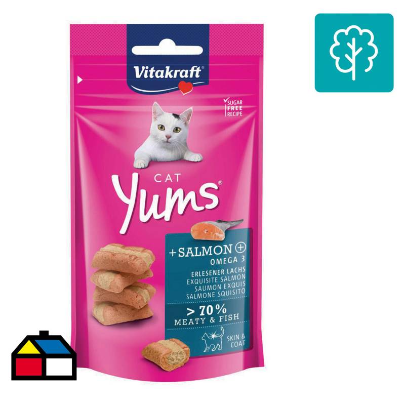VITAKRAFT - Snack gato yums salmon 40 gr