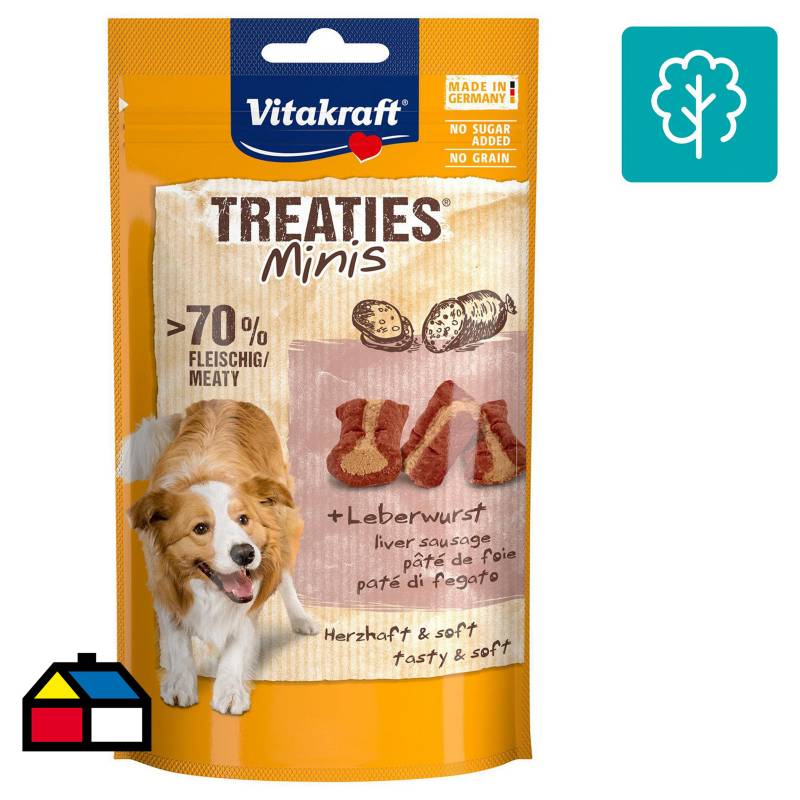 VITAKRAFT - Snack perro treaties mini pate 48 gr