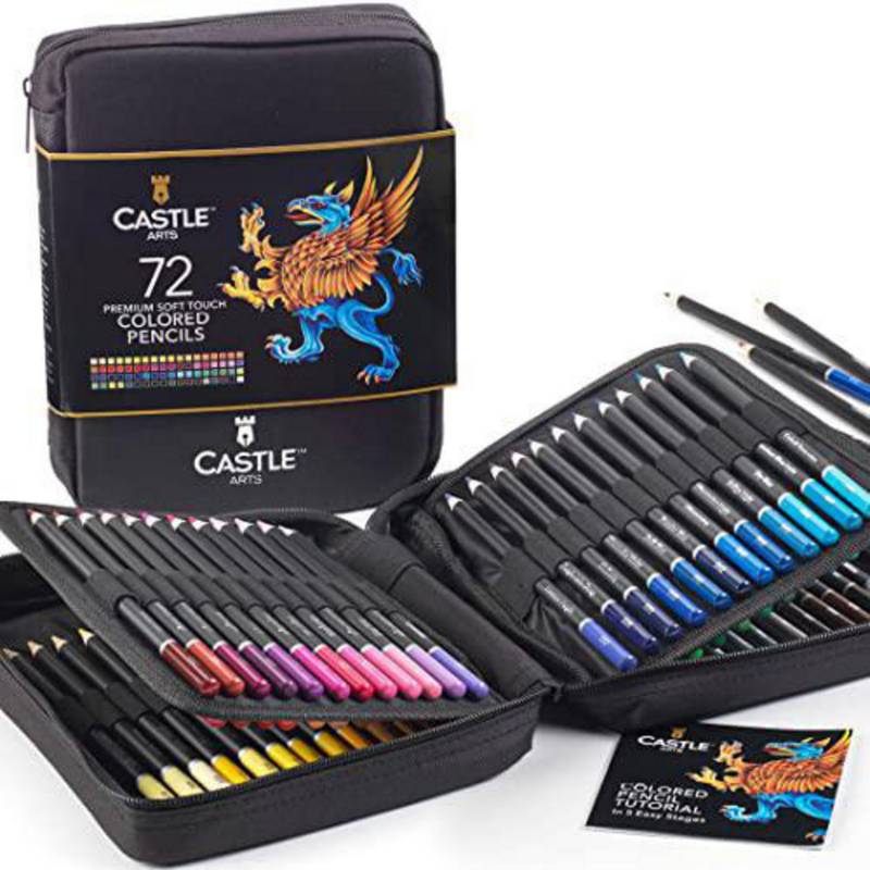  - Lápices de colores Castle Art Supplies 72 piezas