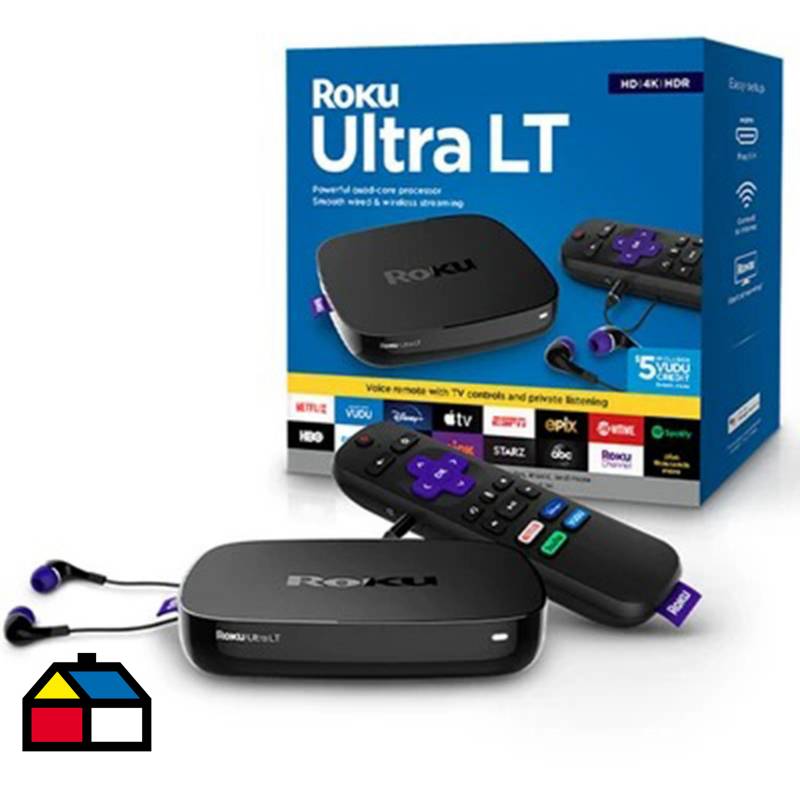 ROKU - Roku Ultra LT HD 4K HDR Streaming media player