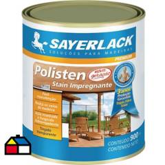 SAYERLACK - Protector para madera Stain impregnante polisten Blanco 1/4 de galón