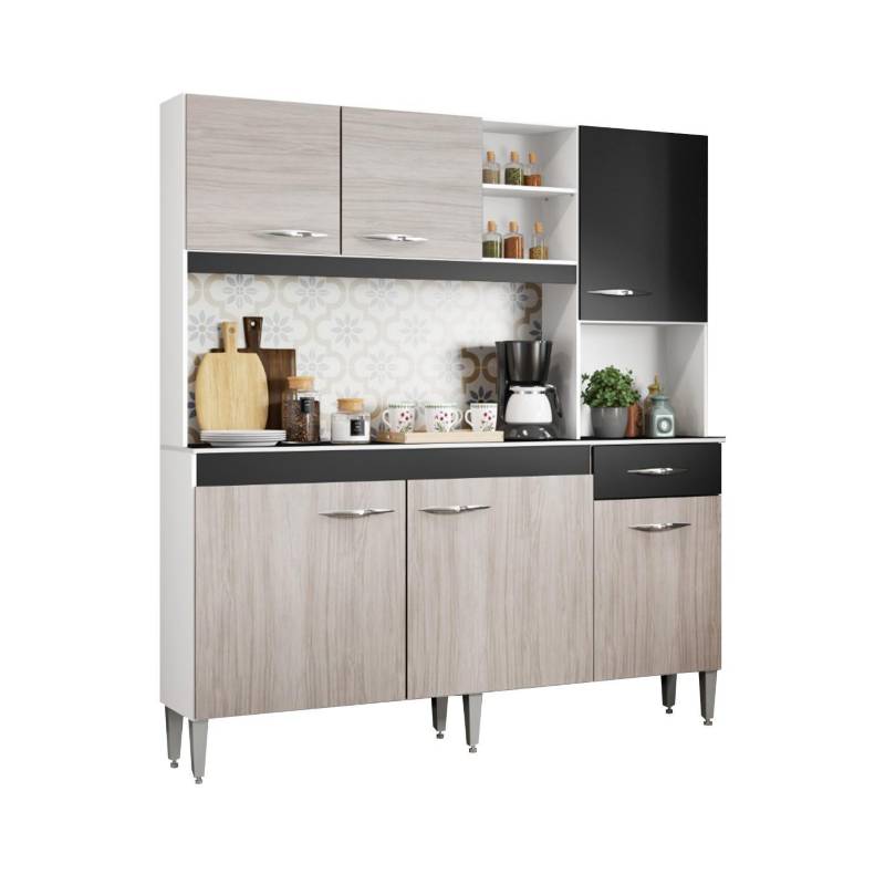 HOGA - Mueble de cocina hoga rústico 178x160x32 cm