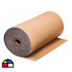 PAPERMARKET - Rollo cartón corrugado 0.6x30m