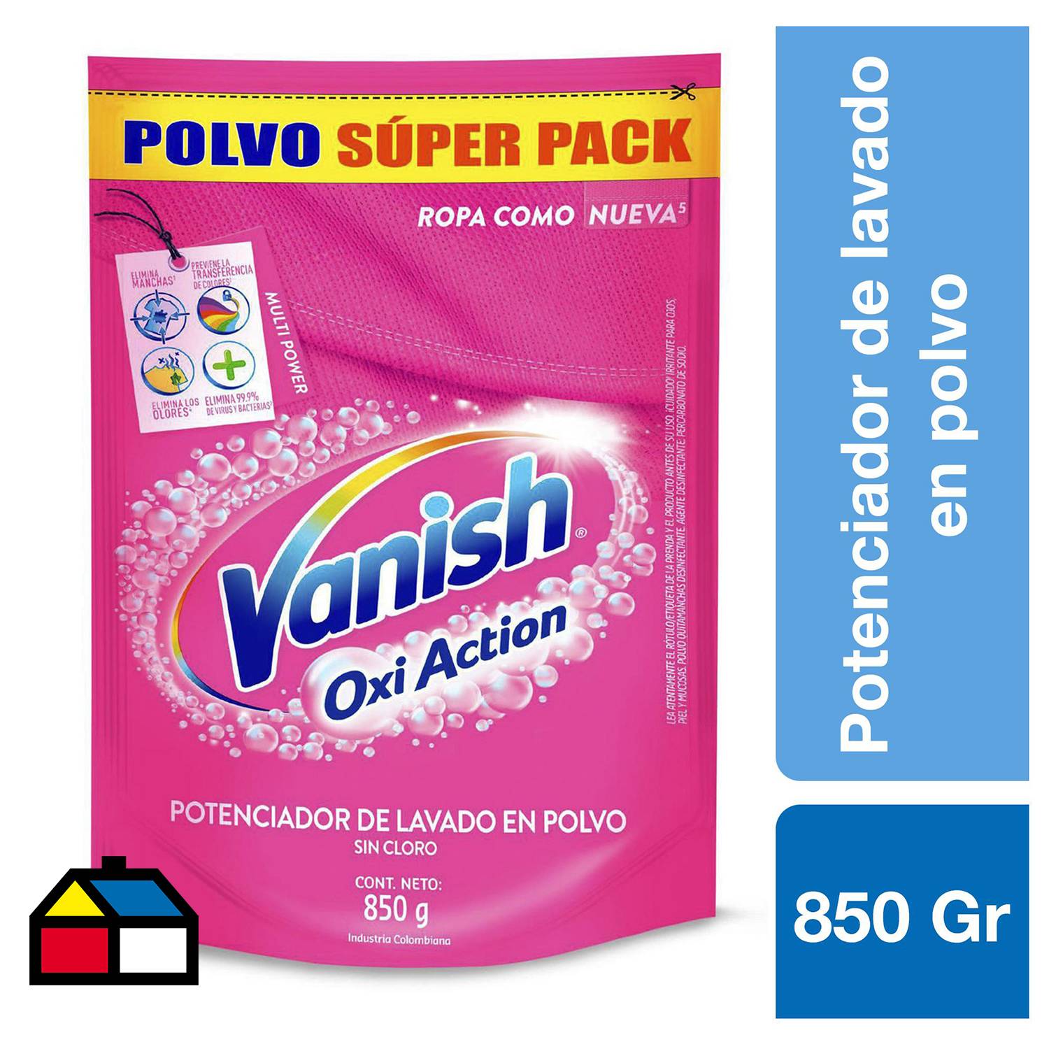 Comprar Quitamanchas Vanish Polvo Rosa -900gr