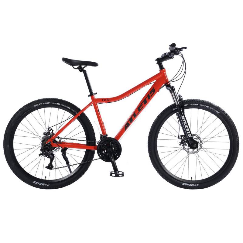  - Bicicleta Mountain Bike 27,5" M 99x70x179 cm Coral