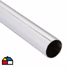METALHSA - Tubo para cortina metal 16 mm 2 m