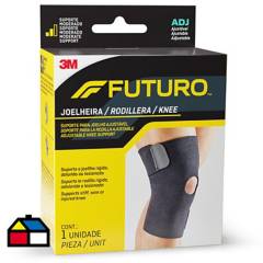 FUTURO - Soporte de rodilla ajustable negro