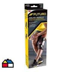 FUTURO - Rodillera con estabilizador ajustable negra