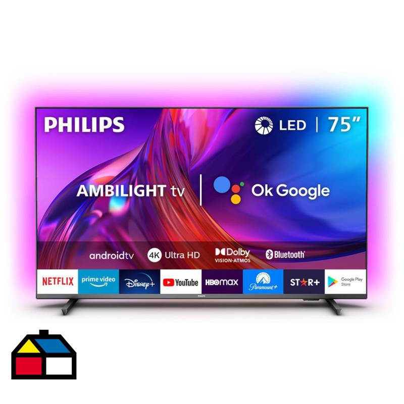 PHILIPS - Smart TV LED 75 " 4K Ultra HD 75PUD7906