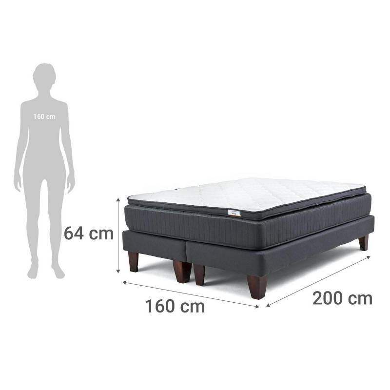 Cama 160x200 cm - Queen Size