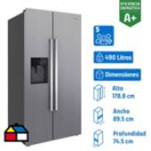 TEKA - Refrigerador side by side 490 litros