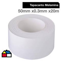 CORBETTA - Tapacanto melamina  Blanco 50x0,3 mm 20 m