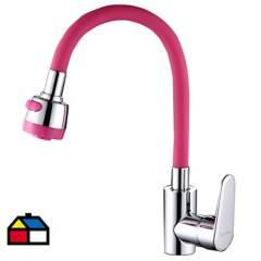 DOMSA - Monomando para lavaplatos CGC-200 rosado