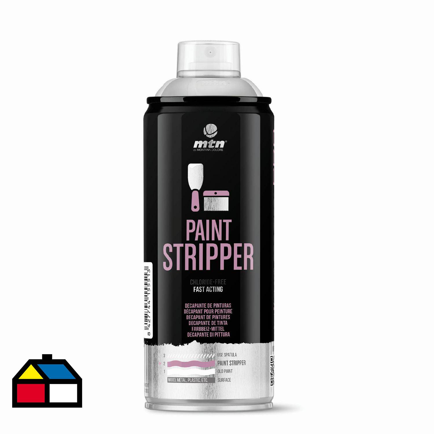 Removedor, Decapante de Pintura en Spray Translúcido