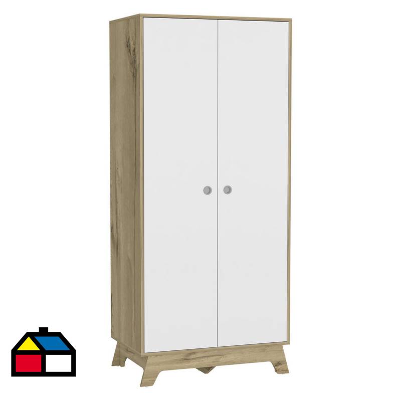 TUHOME - Closet bicolor duna blanco