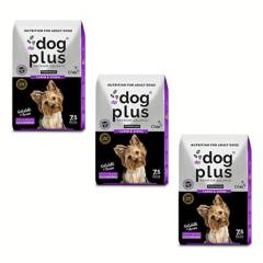 DOG PLUS - Pack 3 Dog Plus Adulto Razas Pequeñas 7,5 Kilos